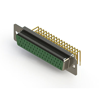 630-M50-240-GN1 by EDAC Inc. - 630M SERIES RIGHT ANGLE D-SUB