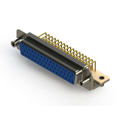 630-M50-240-LN5 by EDAC Inc. - 630M SERIES RIGHT ANGLE D-SUB