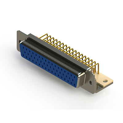 630-M50-240-LT4 by EDAC Inc. - 630M SERIES RIGHT ANGLE D-SUB