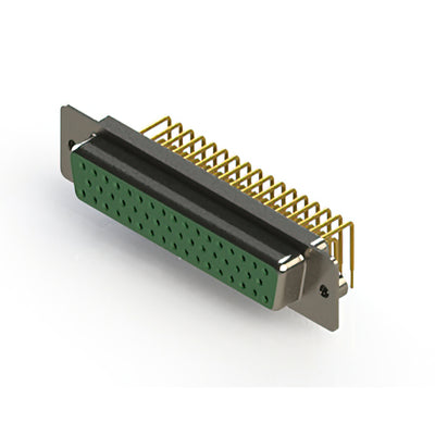 630-M50-340-GN2 by EDAC Inc. - 630M SERIES RIGHT ANGLE D-SUB
