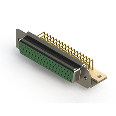 630-M50-340-GN4 by EDAC Inc. - 630M SERIES RIGHT ANGLE D-SUB