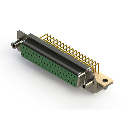 630-M50-340-GN5 by EDAC Inc. - 630M SERIES RIGHT ANGLE D-SUB