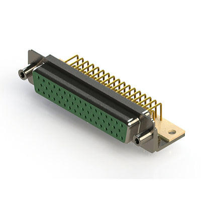 630-M50-340-GT6 by EDAC Inc. - 630M SERIES RIGHT ANGLE D-SUB