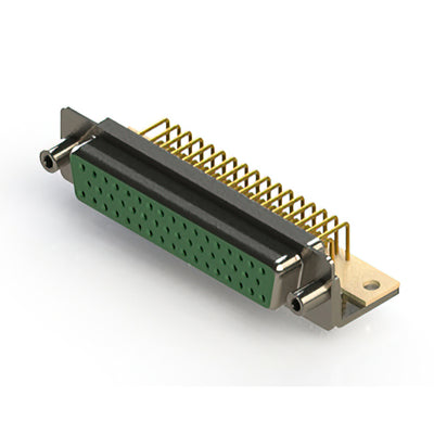 630-M50-640-GN6 by EDAC Inc. - 630M SERIES RIGHT ANGLE D-SUB