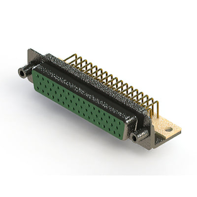 630-M50-640-GT6 by EDAC Inc. - 630M SERIES RIGHT ANGLE D-SUB