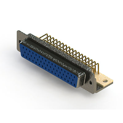 630-M50-640-LN4 by EDAC Inc. - 630M SERIES RIGHT ANGLE D-SUB