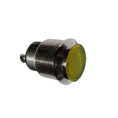 6301703304F by Dialight - 30MM FLT YL 12VDC W/TERM