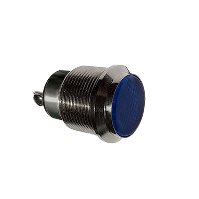 6301803304F by Dialight - 30MM FLT BL 12VDC W/TERM