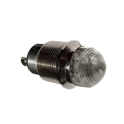 6303003304F by Dialight - 30MM DOM WHITE 12VDC W/TERM