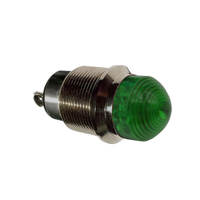 6303603304F by Dialight - 30MM DOM GN 12VDC W/TERM