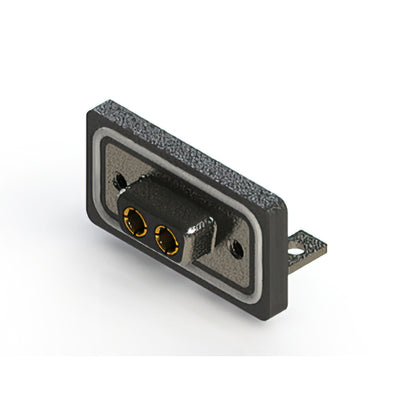 630W2W2-240-2NC by EDAC Inc. - CONNECTOR D-SUB RCPT 2POS R/A SLDR