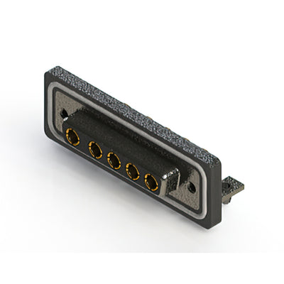 630W5W5-340-4NB by EDAC Inc. - CONNECTOR D-SUB RCPT 5POS R/A SLDR