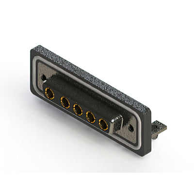 630W5W5-640-2NB by EDAC Inc. - CONNECTOR D-SUB RCPT 5POS R/A SLDR