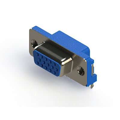 632-015-274-035 by EDAC Inc. - 632 SERIES RIGHT ANGLE D-SUB REC