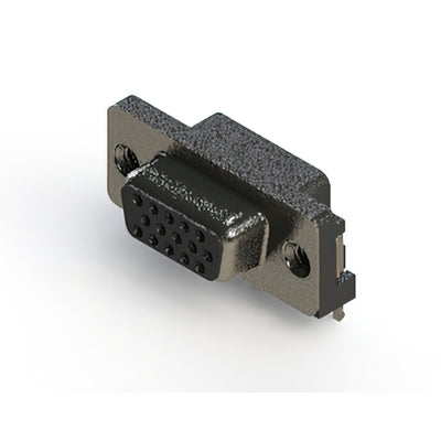 632-015-366-032 by EDAC Inc. - CONNECTOR D SUB RCPT 15POS R/A .125
