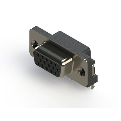 632-015-366-035 by EDAC Inc. - 632 SERIES RIGHT ANGLE D-SUB REC