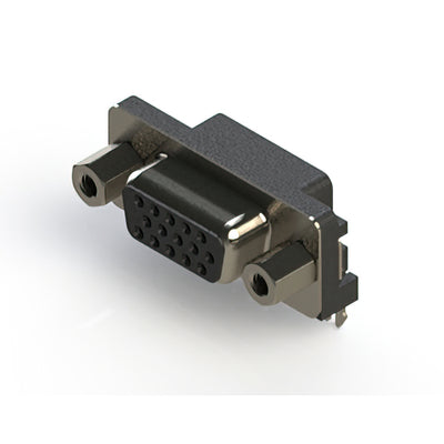 632-015-366-533 by EDAC Inc. - 632 SERIES RIGHT ANGLE D-SUB REC