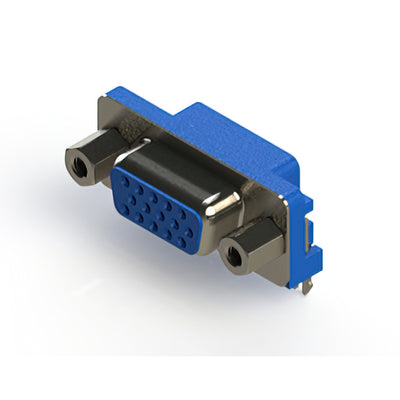 632-015-374-033 by EDAC Inc. - 632 SERIES RIGHT ANGLE D-SUB REC