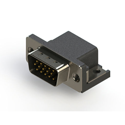 633-015-263-015 by EDAC Inc. - 633 SERIES RIGHT ANGLE D-SUB PLU