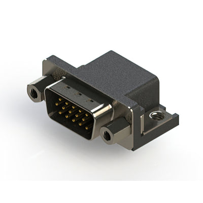 633-015-263-053 by EDAC Inc. - 633 SERIES RIGHT ANGLE D-SUB PLU