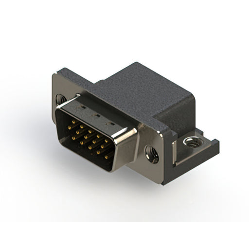 633-015-263-055 by EDAC Inc. - 633 SERIES RIGHT ANGLE D-SUB PLU
