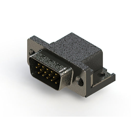 633-015-263-512 by EDAC Inc. - 633 SERIES RIGHT ANGLE D-SUB PLU