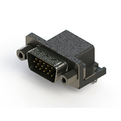 633-015-263-553 by EDAC Inc. - 633 SERIES RIGHT ANGLE D-SUB PLU