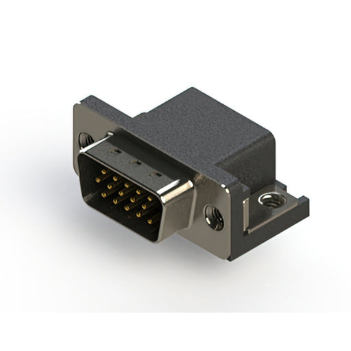 633-015-263-555 by EDAC Inc. - 633 SERIES RIGHT ANGLE D-SUB PLU