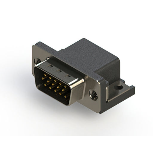 633-015-363-015 by EDAC Inc. - 633 SERIES RIGHT ANGLE D-SUB PLU