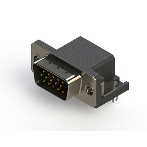 633-015-363-541 by EDAC Inc. - 633 SERIES RIGHT ANGLE D-SUB PLU