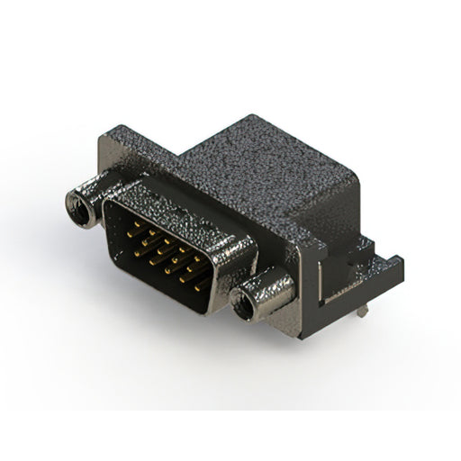 633-015-663-030 by EDAC Inc. - 633 SERIES RIGHT ANGLE D-SUB PLU