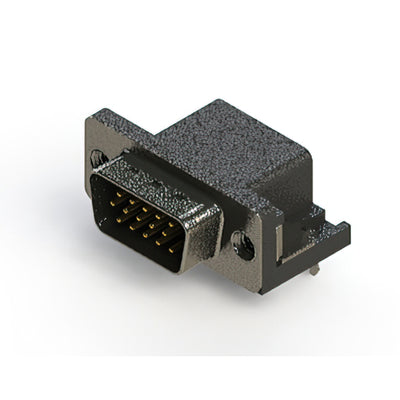 633-015-663-532 by EDAC Inc. - 633 SERIES RIGHT ANGLE D-SUB PLU