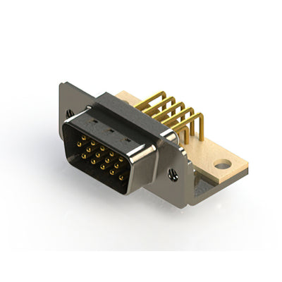 633-M15-663-WN4 by EDAC Inc. - 633M SERIES RIGHT ANGLE D-SUB PL