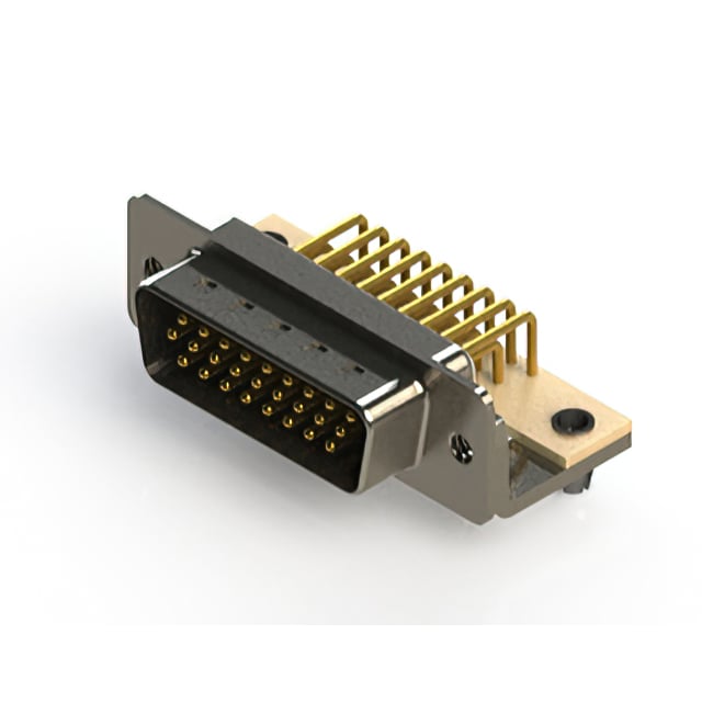 633-M26-663-WT3 by EDAC Inc. - 633M SERIES RIGHT ANGLE D-SUB PL