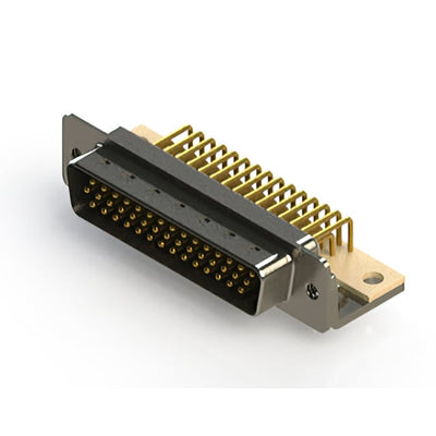 633-M44-263-WN4 by EDAC Inc. - 633M SERIES RIGHT ANGLE D-SUB PL