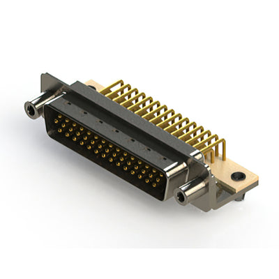 633-M44-363-BN5 by EDAC Inc. - 633M SERIES RIGHT ANGLE D-SUB PL