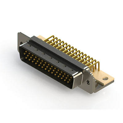 633-M44-363-WT4 by EDAC Inc. - 633M SERIES RIGHT ANGLE D-SUB PL