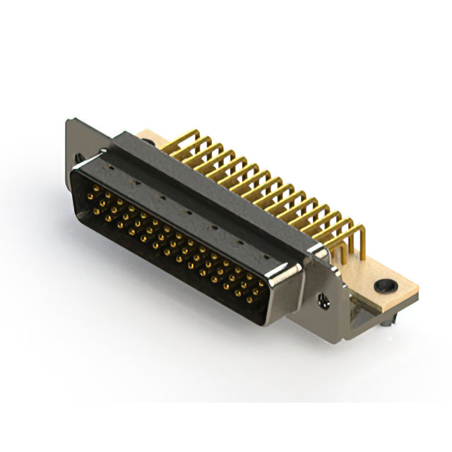 633-M44-663-BT3 by EDAC Inc. - 633M SERIES RIGHT ANGLE D-SUB PL