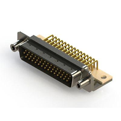 633-M44-663-WN6 by EDAC Inc. - 633M SERIES RIGHT ANGLE D-SUB PL