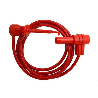 633W-48 RED by E-Z-Hook - TEST LEAD BANANA TO GRABBER 48