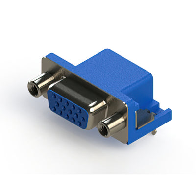 634-015-274-030 by EDAC Inc. - 634 SERIES RIGHT ANGLE D-SUB REC
