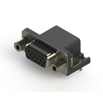 634-015-363-533 by EDAC Inc. - 634 SERIES RIGHT ANGLE D-SUB REC