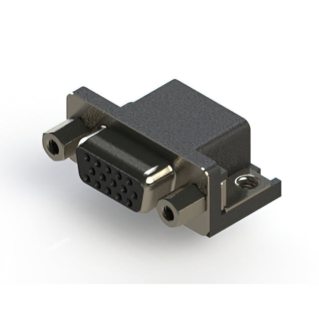 634-015-663-053 by EDAC Inc. - 634 SERIES RIGHT ANGLE D-SUB REC