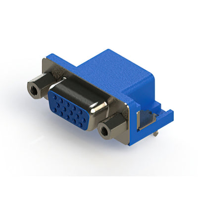 634-015-674-533 by EDAC Inc. - 634 SERIES RIGHT ANGLE D-SUB REC