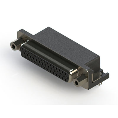634-044-663-543 by EDAC Inc. - 634 SERIES RIGHT ANGLE D-SUB REC