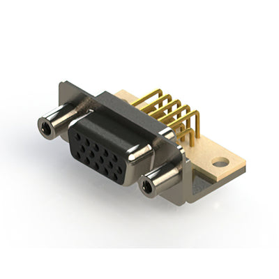 634-M15-263-BT6 by EDAC Inc. - 634M SERIES RIGHT ANGLE D-SUB