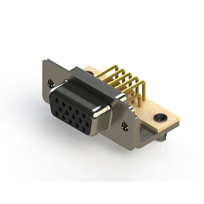 634-M15-363-BT3 by EDAC Inc. - 634M SERIES RIGHT ANGLE D-SUB