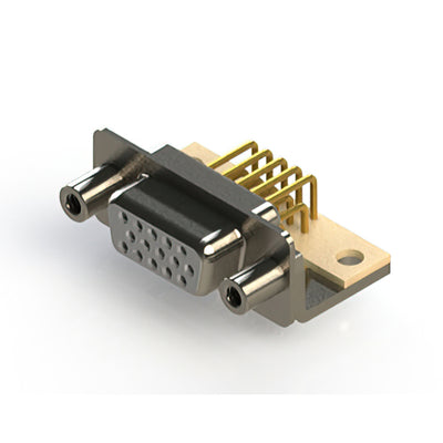 634-M15-363-WN6 by EDAC Inc. - 634M SERIES RIGHT ANGLE D-SUB