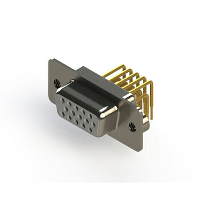 634-M15-363-WT2 by EDAC Inc. - 634M SERIES RIGHT ANGLE D-SUB