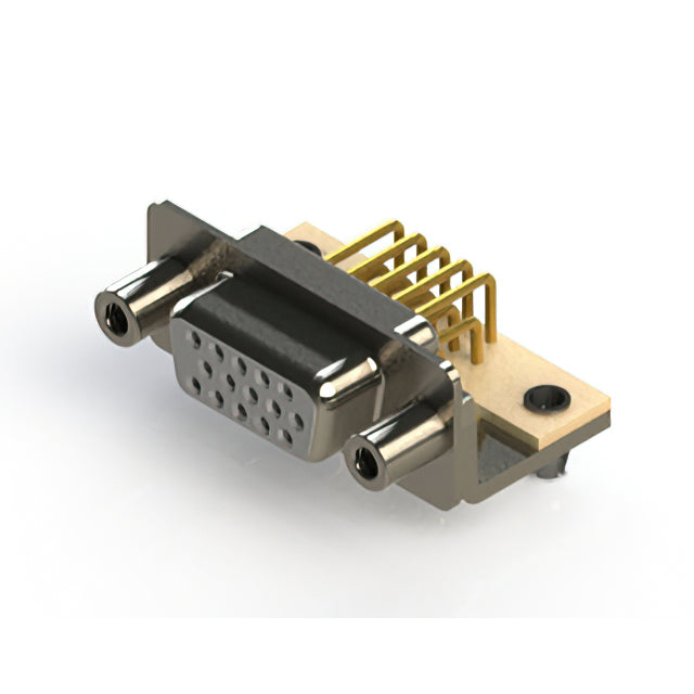 634-M15-363-WT5 by EDAC Inc. - 634M SERIES RIGHT ANGLE D-SUB